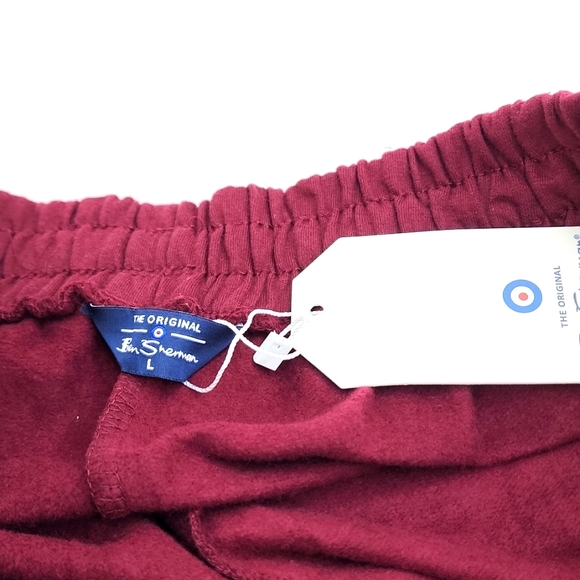 BEN SHERMAN SWEAT SHORTS MAROON COLOR - Picture 11 of 12
